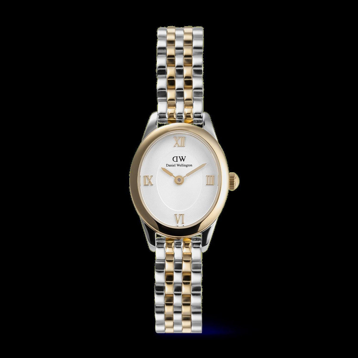 Montre Femme Élégante Bicolore – Bracelet Métallique Chic