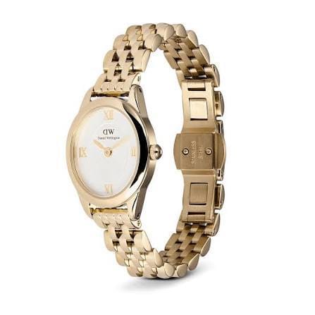 Montre Femme Élégante Bicolore – Bracelet Métallique Chic